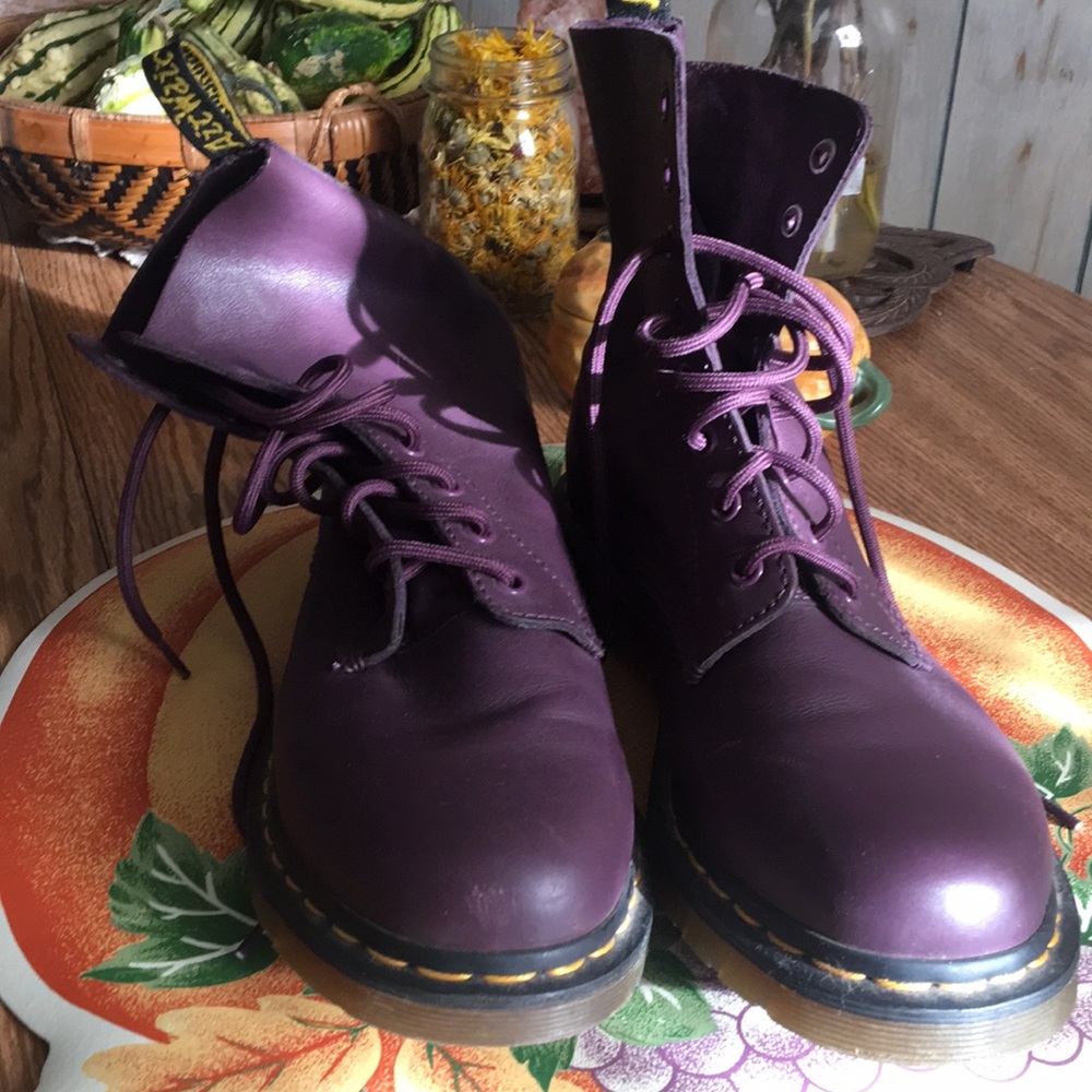 Purple Dr. Marten’s